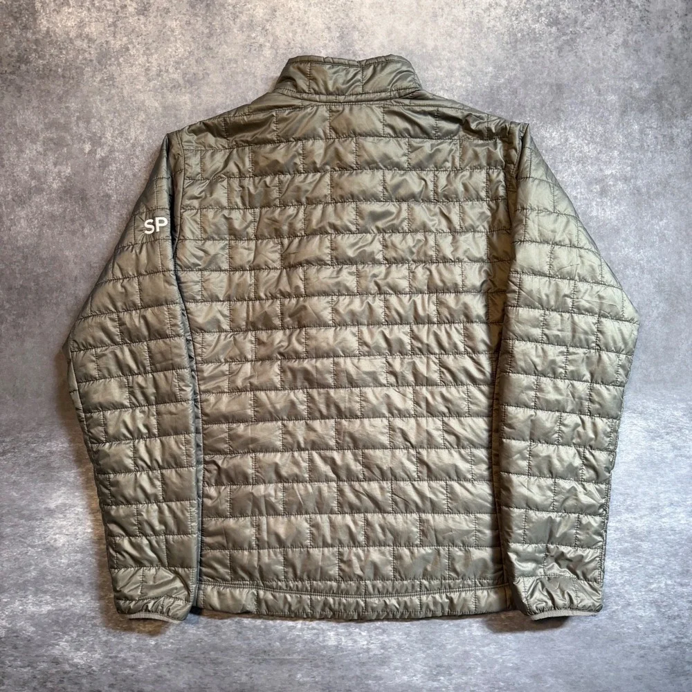 Patagonia Mens Nano Puff Insulated Jacket Large Grey SCA Physician Embroidery
